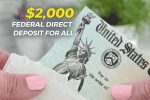 $2,000 Federal Direct Deposit for All — Payments Begin 1 March 2026 Under New Eligibility Rules