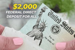 $2,000 Federal Direct Deposit for All — Payments Begin 1 March 2026 Under New Eligibility Rules