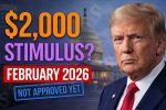 $2,000 Stimulus Payment - What to Know About February 2026 Prospects