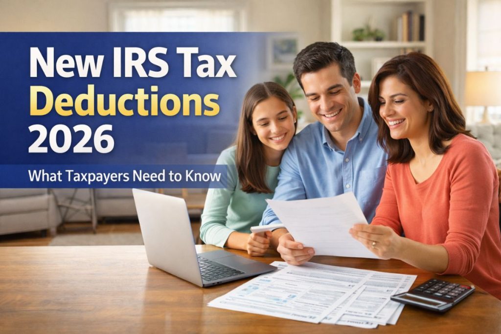 New IRS Tax Deductions in 2026: Why Your Paycheck Could Be Higher