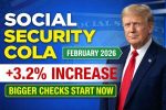Social Security COLA How Much Benefits will increase in February 2026?