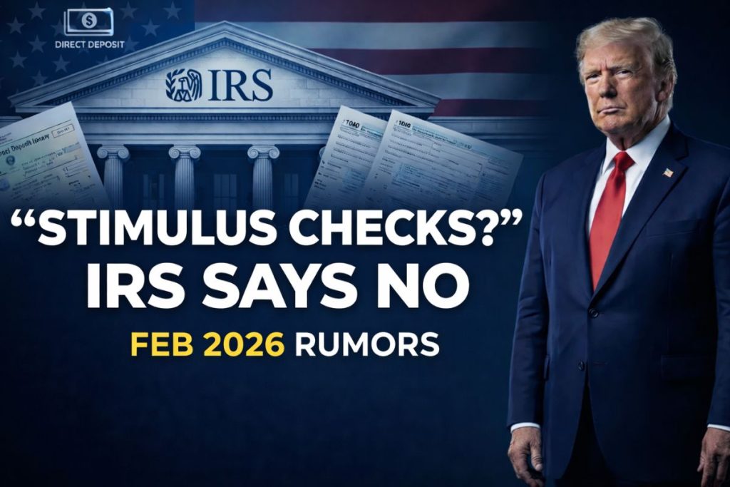Stimulus Checks February 2026 - What the IRS Actually Says About the Rumors